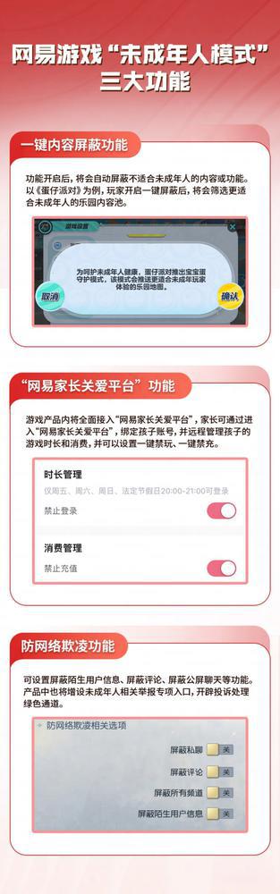 年人模式首批34款试点产品已部署完成九游会网易游戏宣布全线产品落地未成